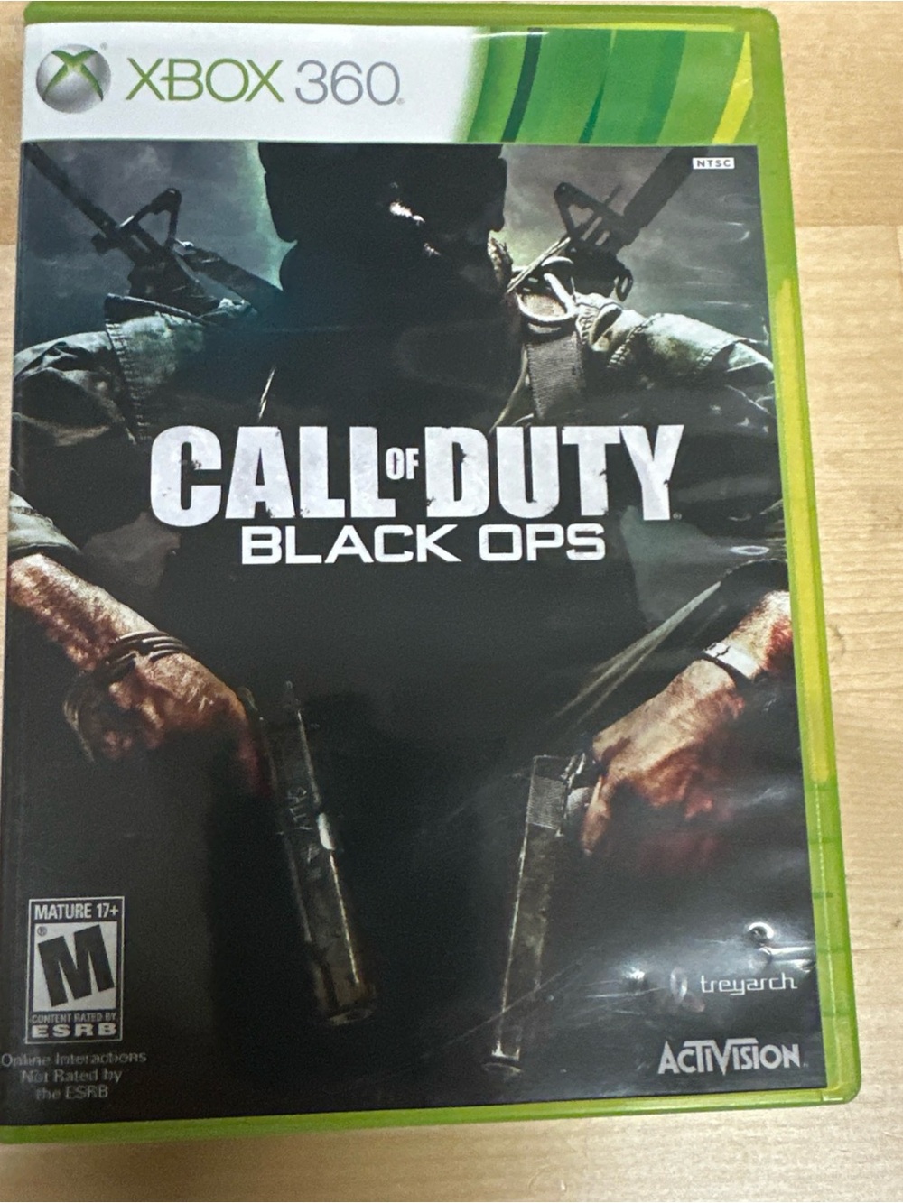 Microsoft Xbox 360 Call of Duty: Black Ops (green, black)
